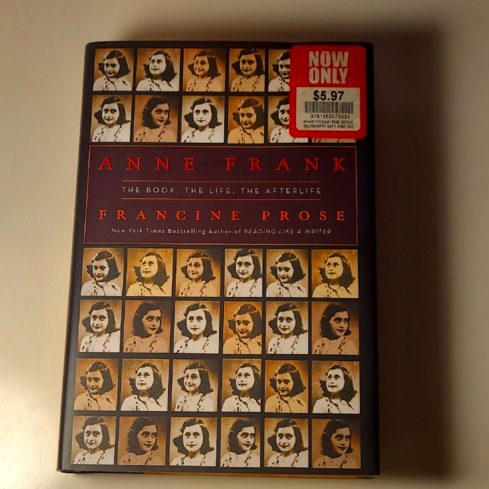 Anne Frank Book by Francine Prose